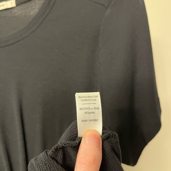 Like-New Marine Layer Lexi Rib Twist-Front Top - Picture 6 of 7